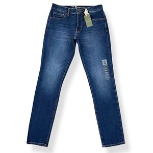 Mutual Weave Jeans Mens 30x32 (ACTUAL 30x30.5) Blue The Slim Denim NWT